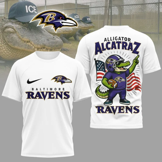 BR Premium NFL x Alligator Alcatraz 3D Shirt DDT 220725 TTV
