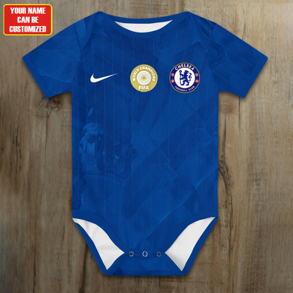 CHE F.C Soccer Jersey , Baby Rib Bodysuit Sizes V2 DATND TANTD