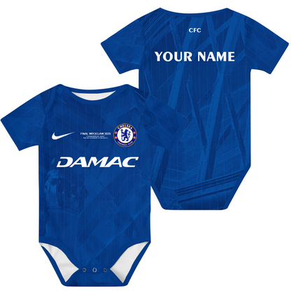 CHE F.C Soccer Jersey , Baby Rib Bodysuit Sizes V3 DATND TANTD