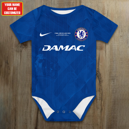 CHE F.C Soccer Jersey , Baby Rib Bodysuit Sizes V3 DATND TANTD