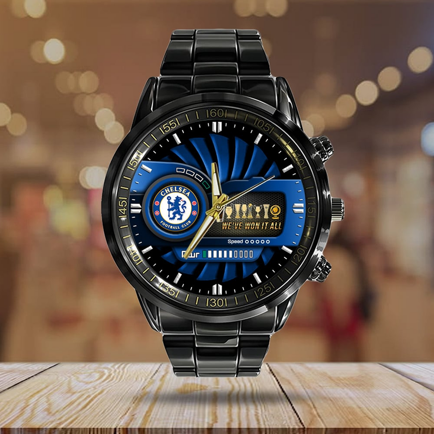 CHE F.C. Champions 2025 Steel Watch V3 1607 DatND DVT