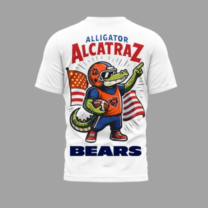 CHI Premium NFL x Alligator Alcatraz 3D Shirt DDT 220725 TTV