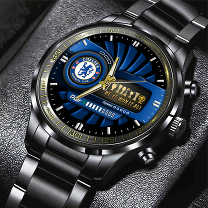 CHE F.C. Champions 2025 Steel Watch V3 1607 DatND DVT