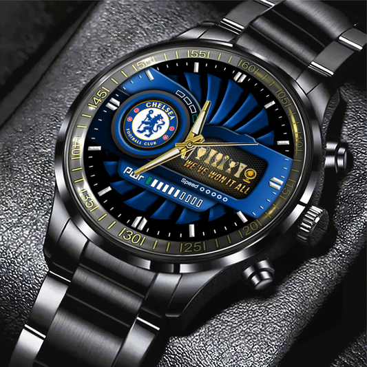 CHE F.C. Champions 2025 Steel Watch V3 1607 DatND DVT