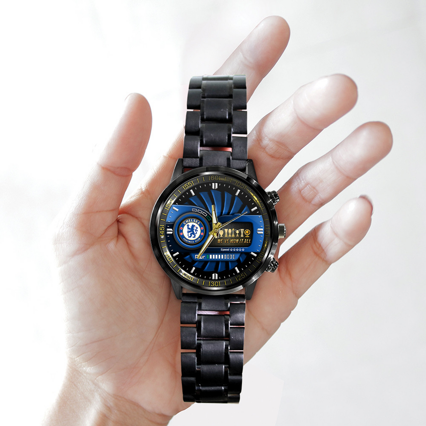 CHE F.C. Champions 2025 Steel Watch V3 1607 DatND DVT