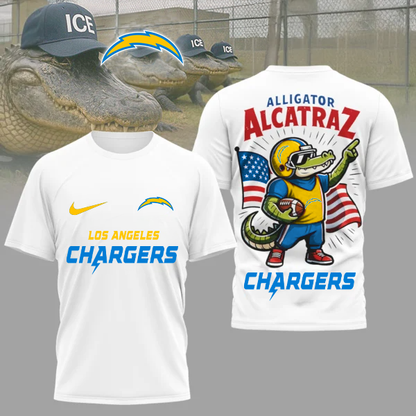 LAC Premium NFL x Alligator Alcatraz 3D Shirt DDT 220725 TTV