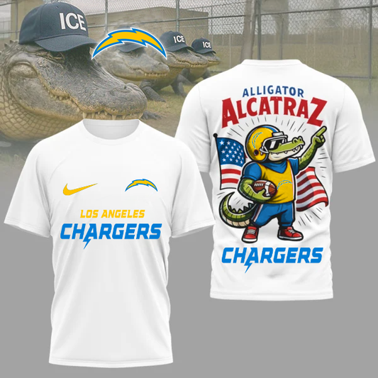 LAC Premium NFL x Alligator Alcatraz 3D Shirt DDT 220725 TTV