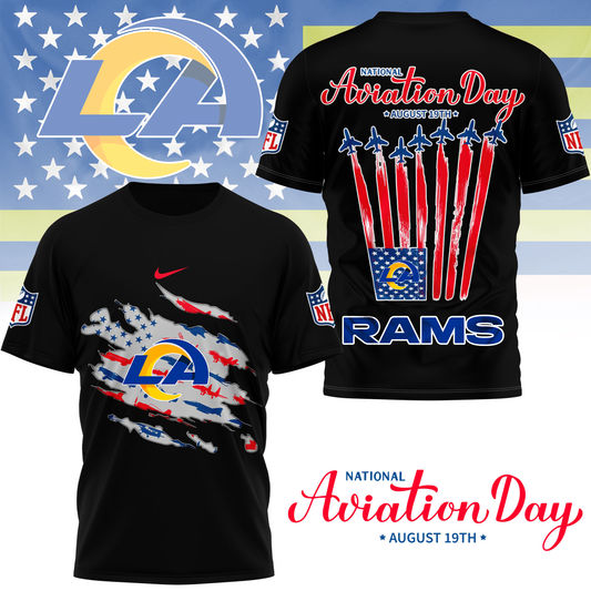 LAR Premium National Aviation Day 3D Shirt DDT TTV