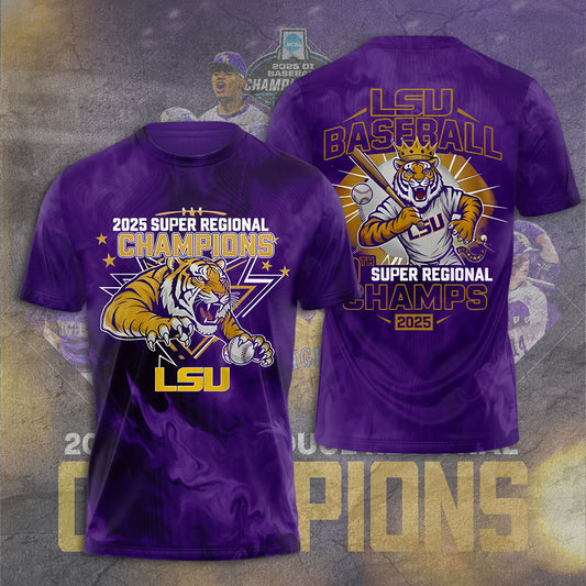 LSU Wins 2025 DI Baseball National Championship V2 Shirt DDT CTND
