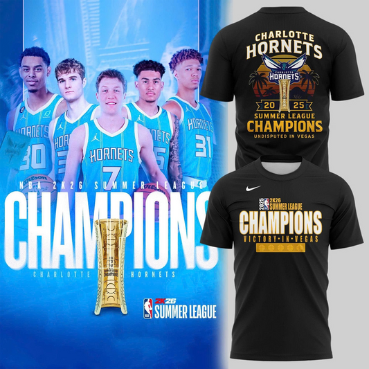 CHA 2025 Summer League Champions Undisputed In Vegas 3D Shirt V8 DatND DVT