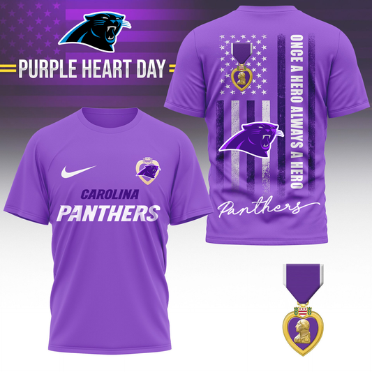 CP Premium National Purple Hear Day 3D Shirt DDT TTV