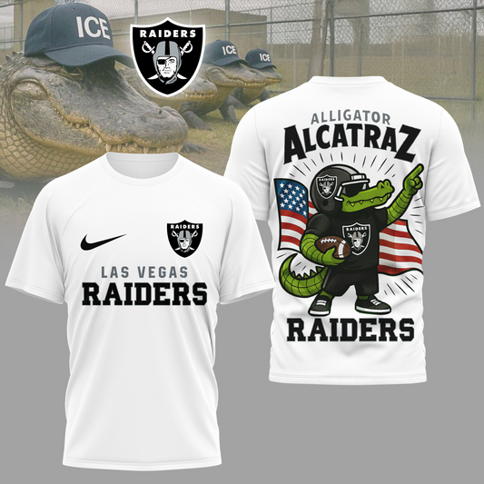 LVR Premium NFL x Alligator Alcatraz 3D Shirt DDT 220725 TTV
