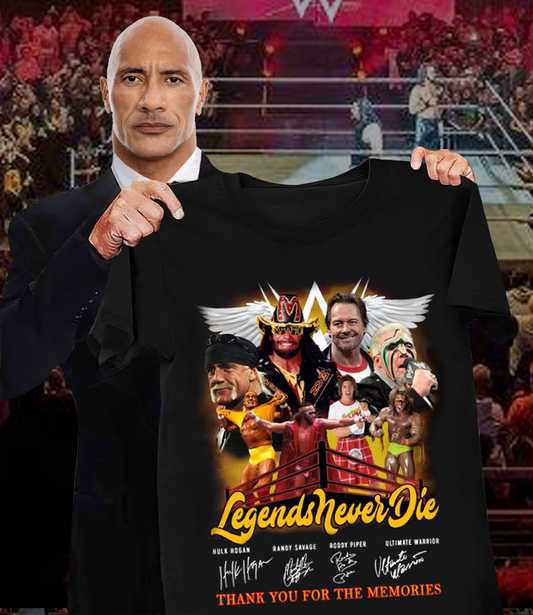 Hulk Hogan “In Loving Memory” 2D Shirt V3 DatND DVT