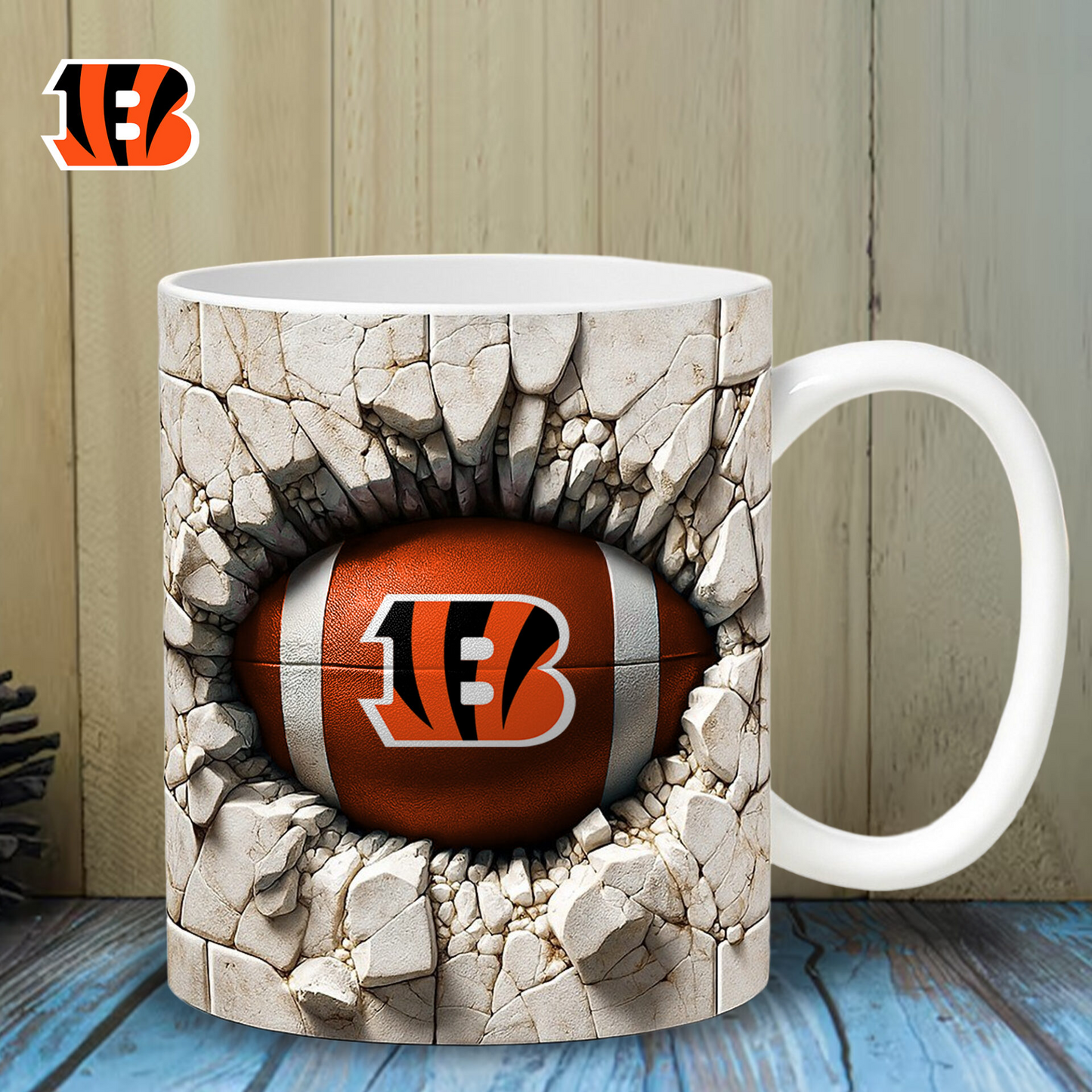 CIN Premium NFL Ceramic Mug DDT CTND