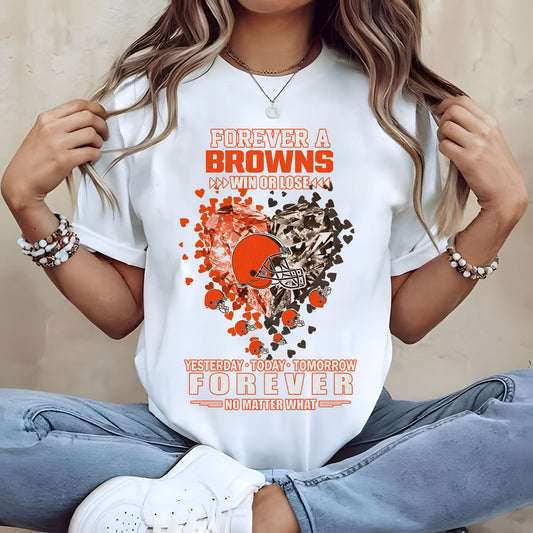 CLE Forever Win Or Lose Yesterday Today Tomorrow Forever No Matter What 2D Shirt 2407 DatND DVT
