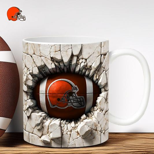 CLE Premium NFL Ceramic Mug DDT CTND