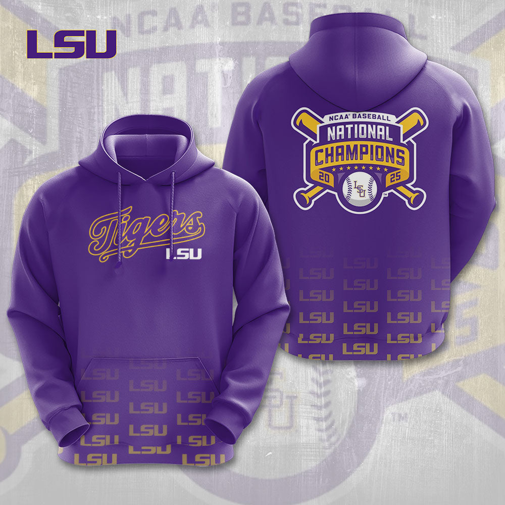 LSU Wins 2025 DI Baseball National Championship V13 Shirt DDT CTND