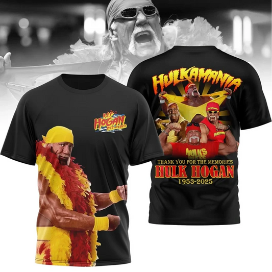 Hulk Hogan “In Loving Memory” 3D Shirt V1 DatND DVT