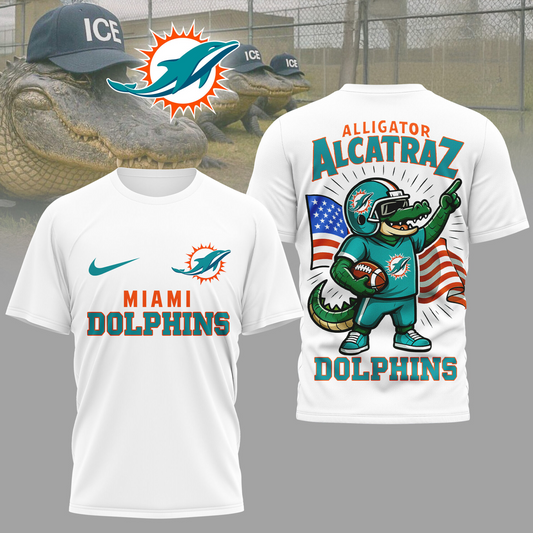 MD Premium NFL x Alligator Alcatraz 3D Shirt DDT 220725 TTV