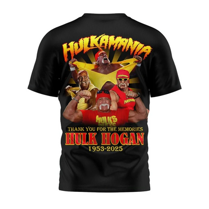 Hulk Hogan “In Loving Memory” 3D Shirt V1 DatND DVT