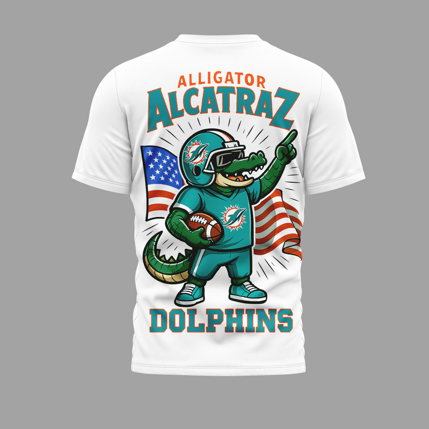 MD Premium NFL x Alligator Alcatraz 3D Shirt DDT 220725 TTV