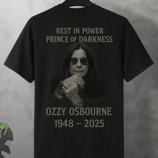 Ozzy Osbourne “In Loving Memory” 2D Shirt V1 DatND DVT