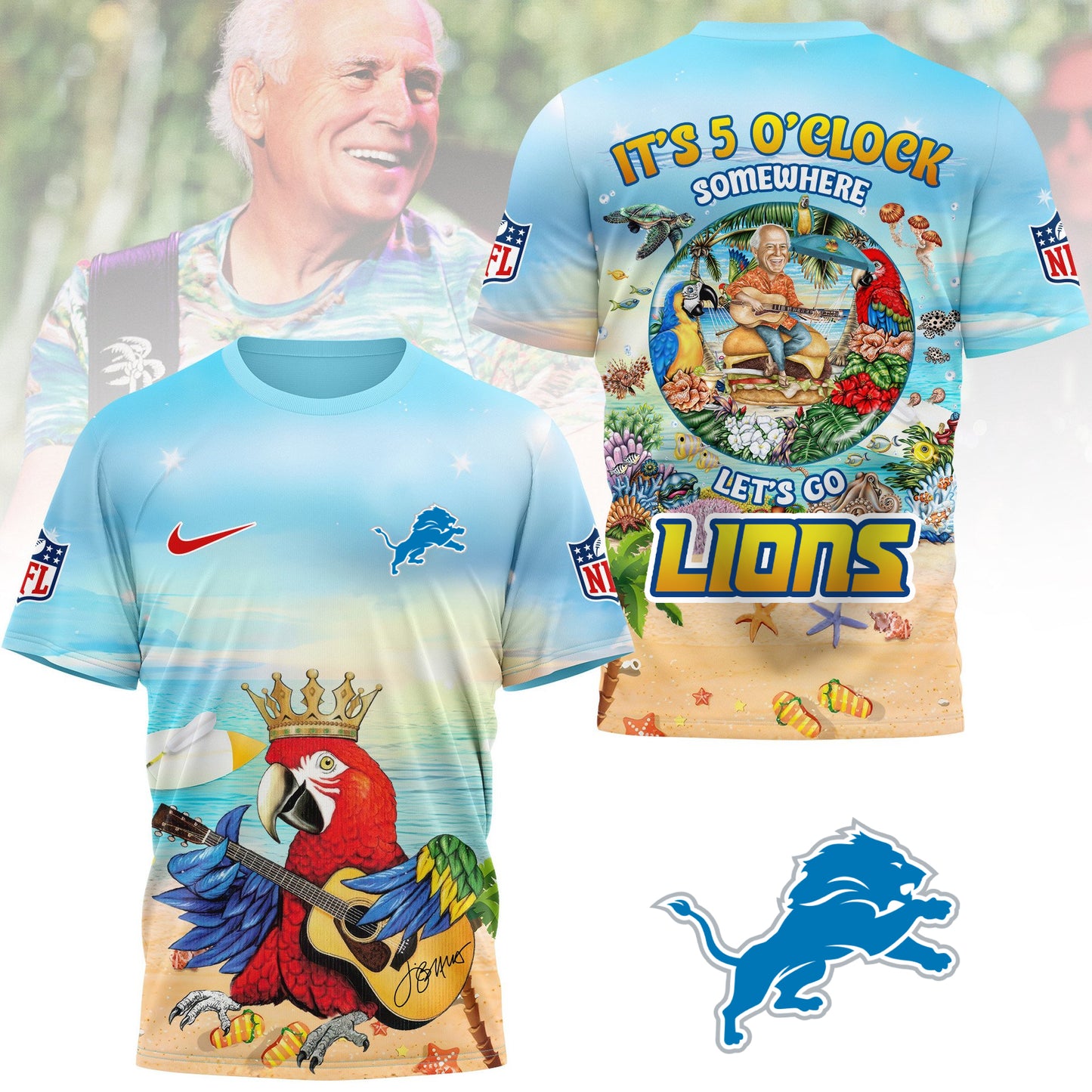 DL Premium Jimmy Buffett Style Shirt DDT CTND