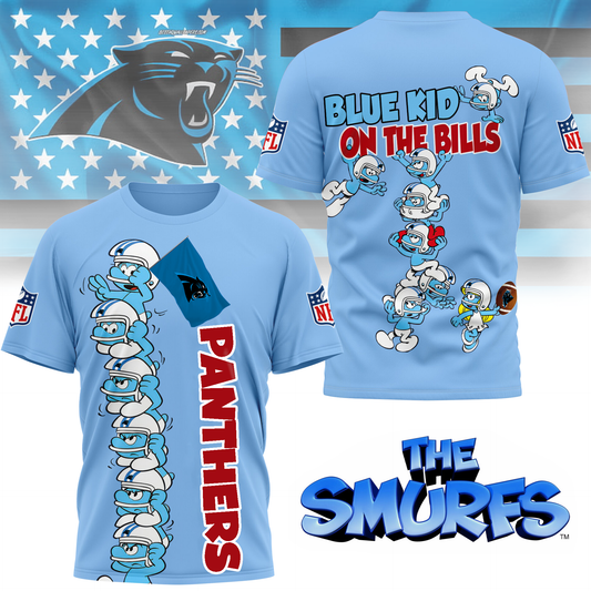 CP Premium NFL x Smurfs 3D Shirt DDT 220725 CTND