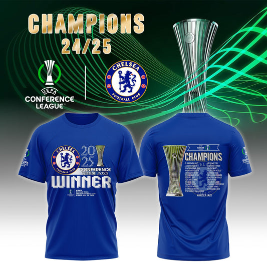 CHE UEFA Conference Champions 2025 V5 Shirt DDTTTV