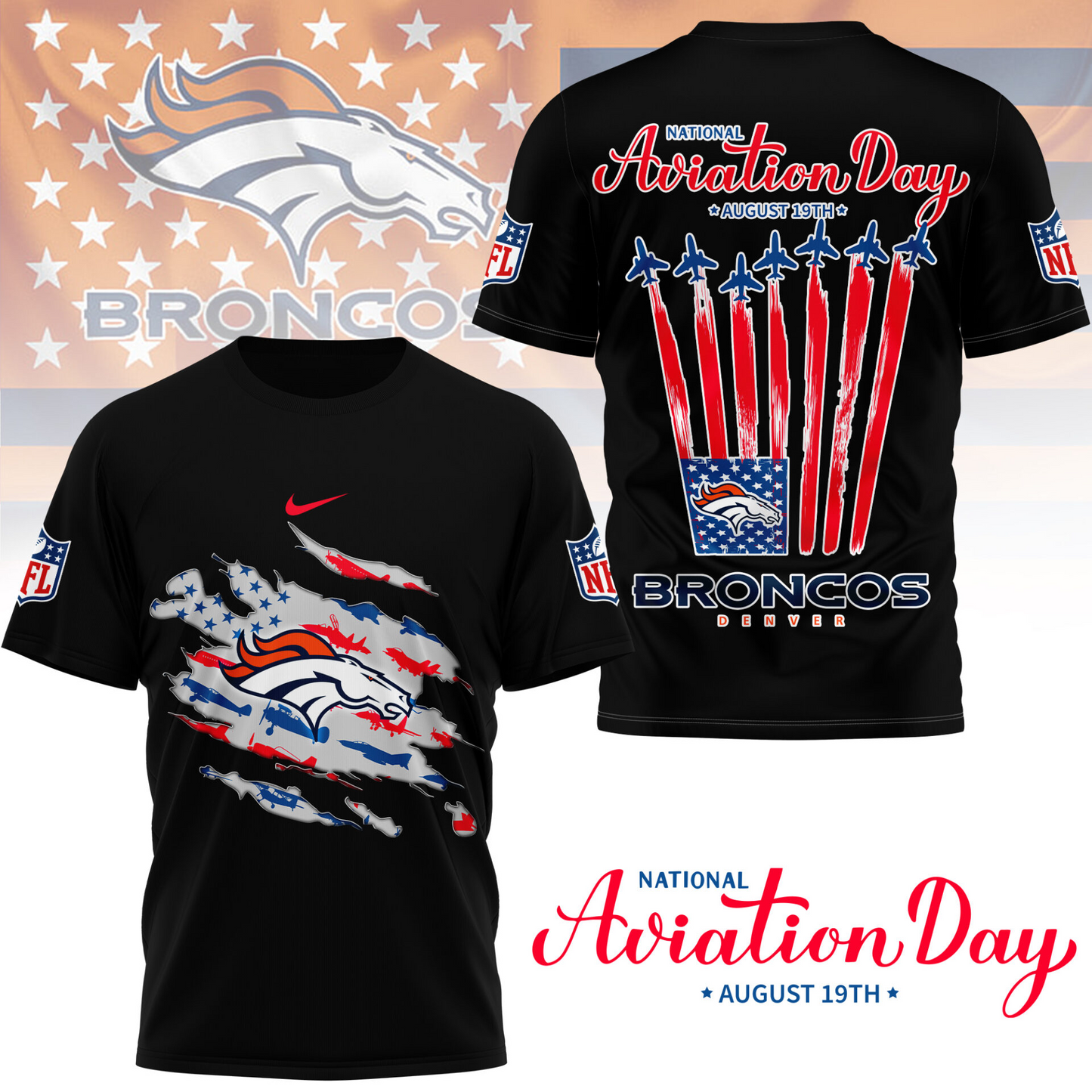 DB Premium National Aviation Day 3D Shirt DDT TTV