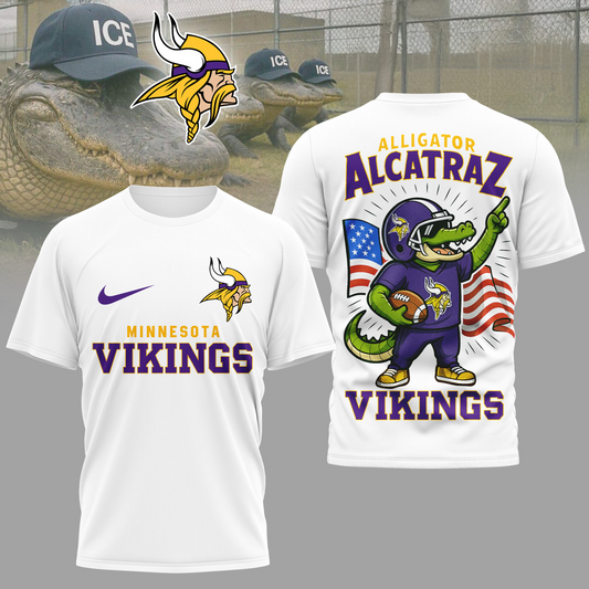 MV Premium NFL x Alligator Alcatraz 3D Shirt DDT 220725 TTV