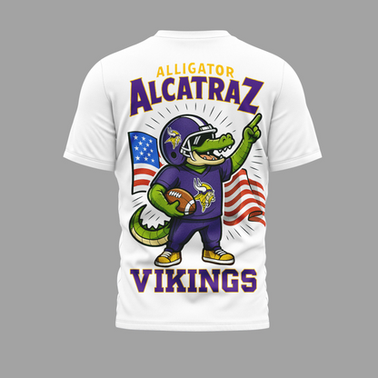 MV Premium NFL x Alligator Alcatraz 3D Shirt DDT 220725 TTV