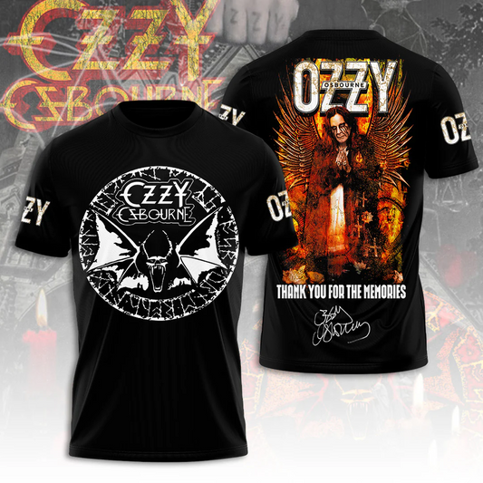 Ozzy Osbourne “In Loving Memory” 3D Shirt V3 DatND DVT