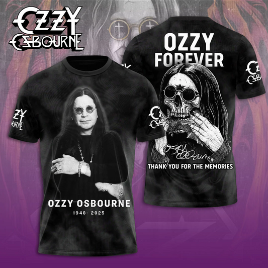 Ozzy Osbourne “In Loving Memory” 3D Shirt V4 DatND DVT
