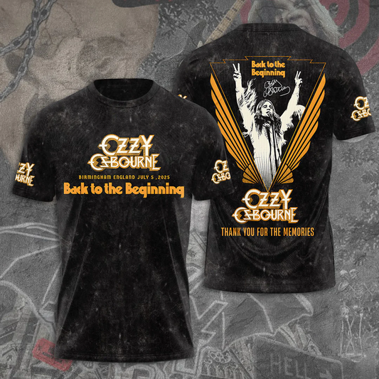 Ozzy Osbourne “In Loving Memory” 3D Shirt V5 DatND DVT