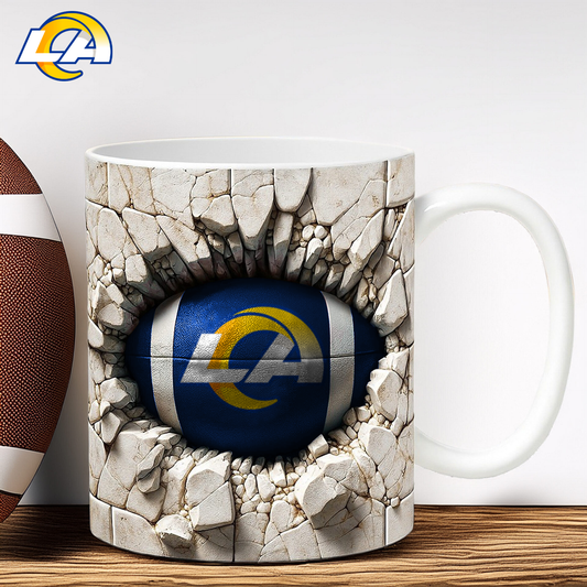 LAR Premium NFL Ceramic Mug DDT CTND
