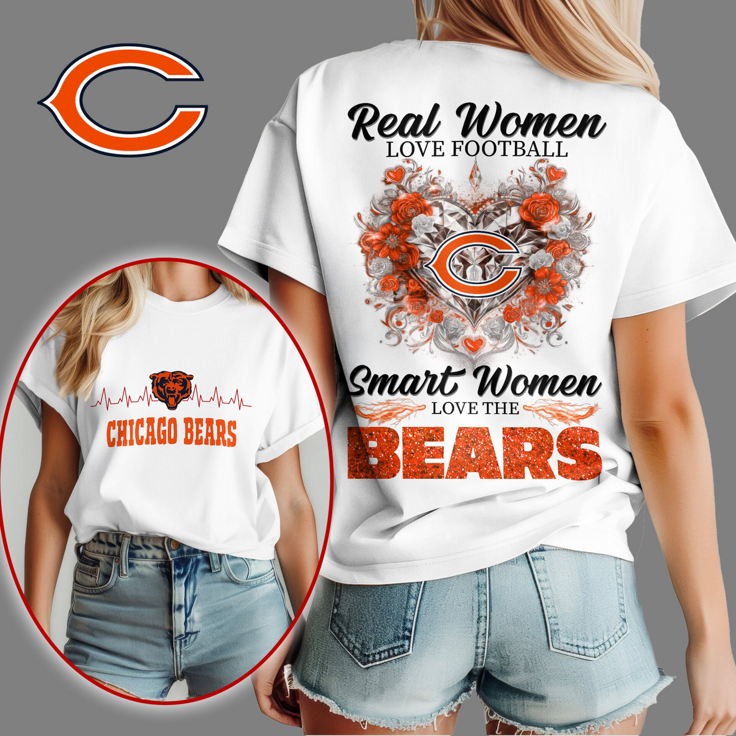 CHI Premium NFL Real Women Love Football DDT TTV