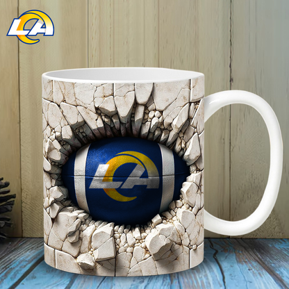 LAR Premium NFL Ceramic Mug DDT CTND