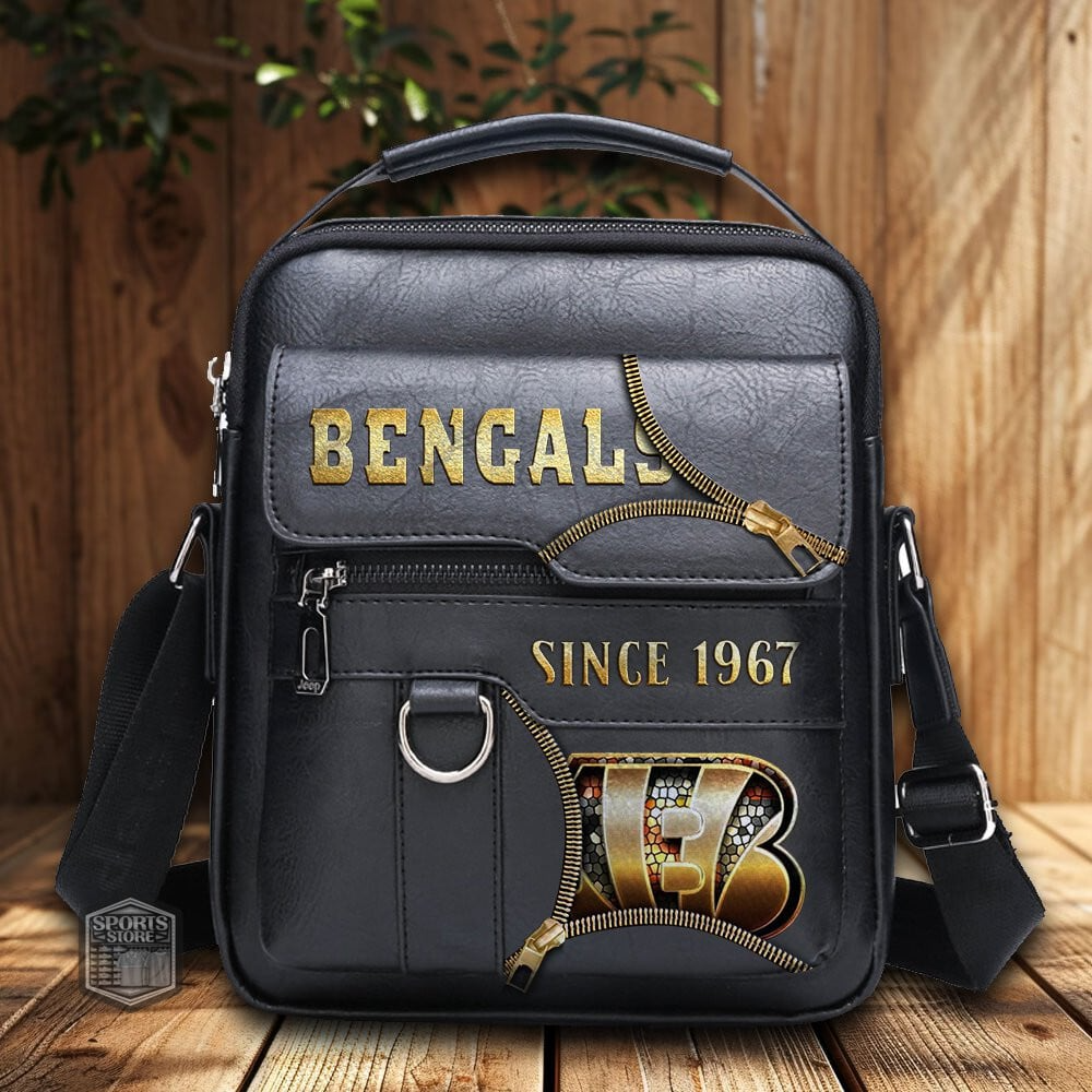 CIN Premium NFL Leather Handbag DDT TTV