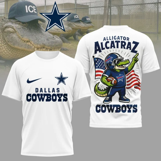 DC Premium NFL x Alligator Alcatraz 3D Shirt DDT 220725 TTV