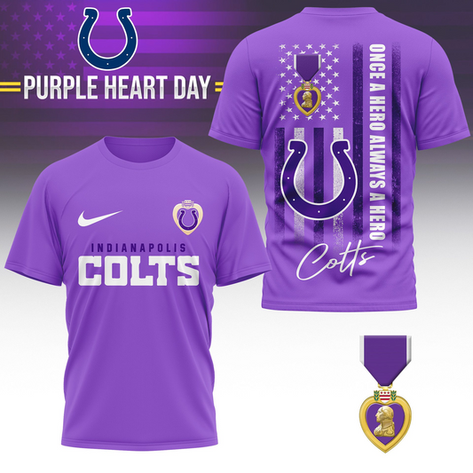 IC Premium National Purple Hear Day 3D Shirt DDT TTV