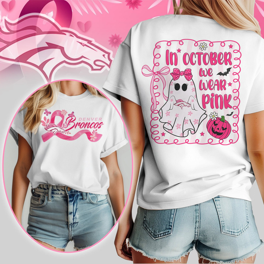 NFL DB - In October We Wear Pink Shirt DDT NTL