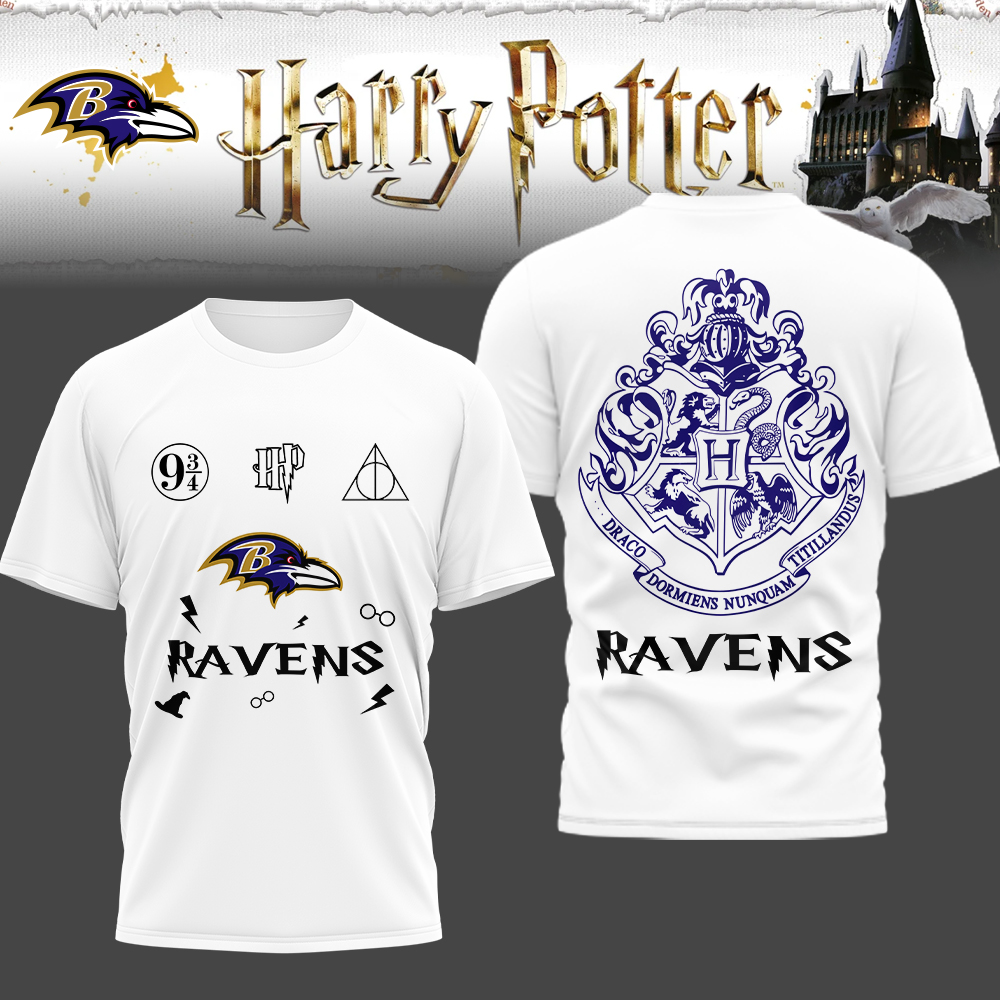 BR Premium NFL x Harry Potter 3D Shirt DDT CTND