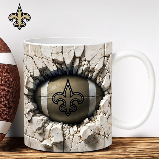 NOS Premium NFL Ceramic Mug DDT CTND