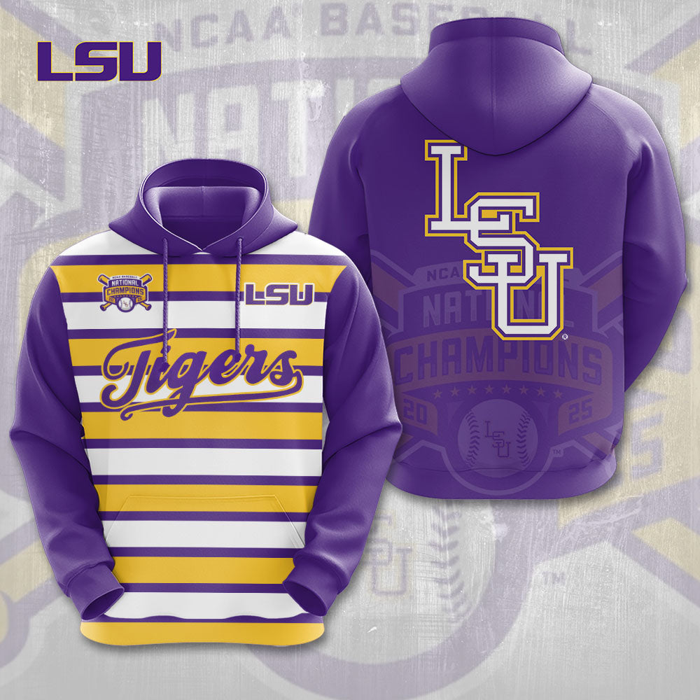 LSU Wins 2025 DI Baseball National Championship V34 Shirt DDT CTND