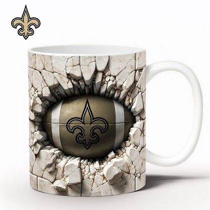NOS Premium NFL Ceramic Mug DDT CTND