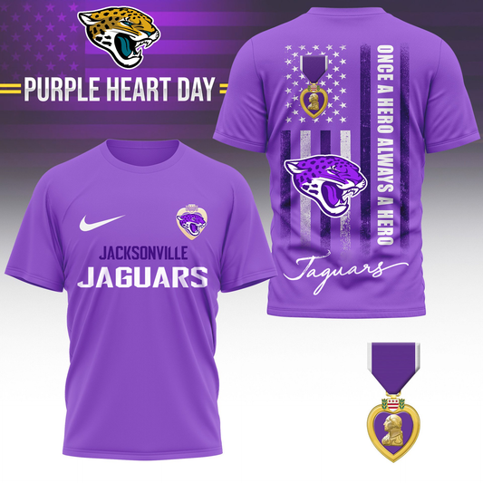 JJ Premium National Purple Hear Day 3D Shirt DDT TTV