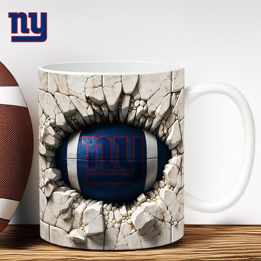 NYG Premium NFL Ceramic Mug DDT CTND