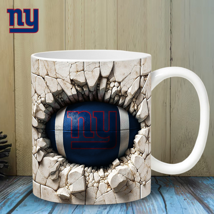 NYG Premium NFL Ceramic Mug DDT CTND