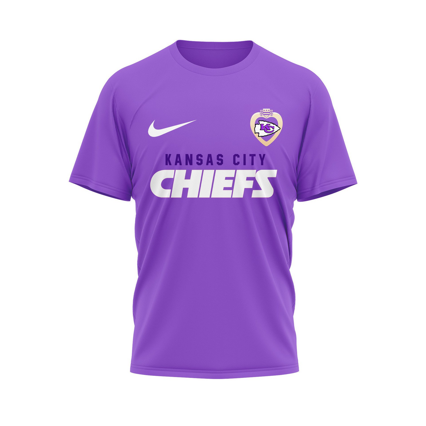 KCC Premium National Purple Hear Day 3D Shirt DDT TTV